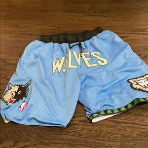 Just Don mesh shorts